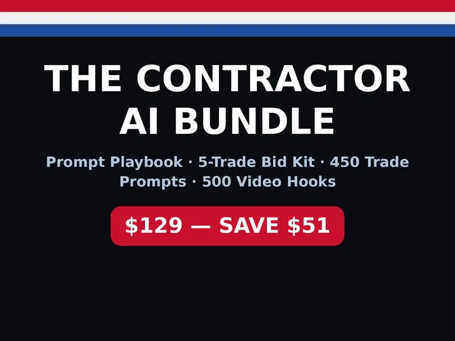 The Contractor AI Bundle — cover art