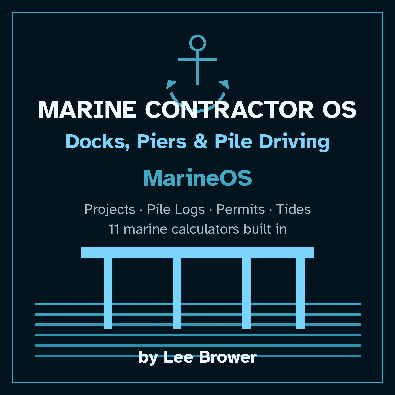 Marine Contractor OS — Docks, Piers & Pile Driving — cover art