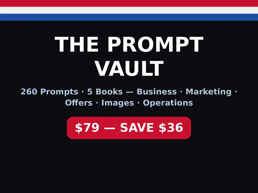 The Prompt Vault — cover art