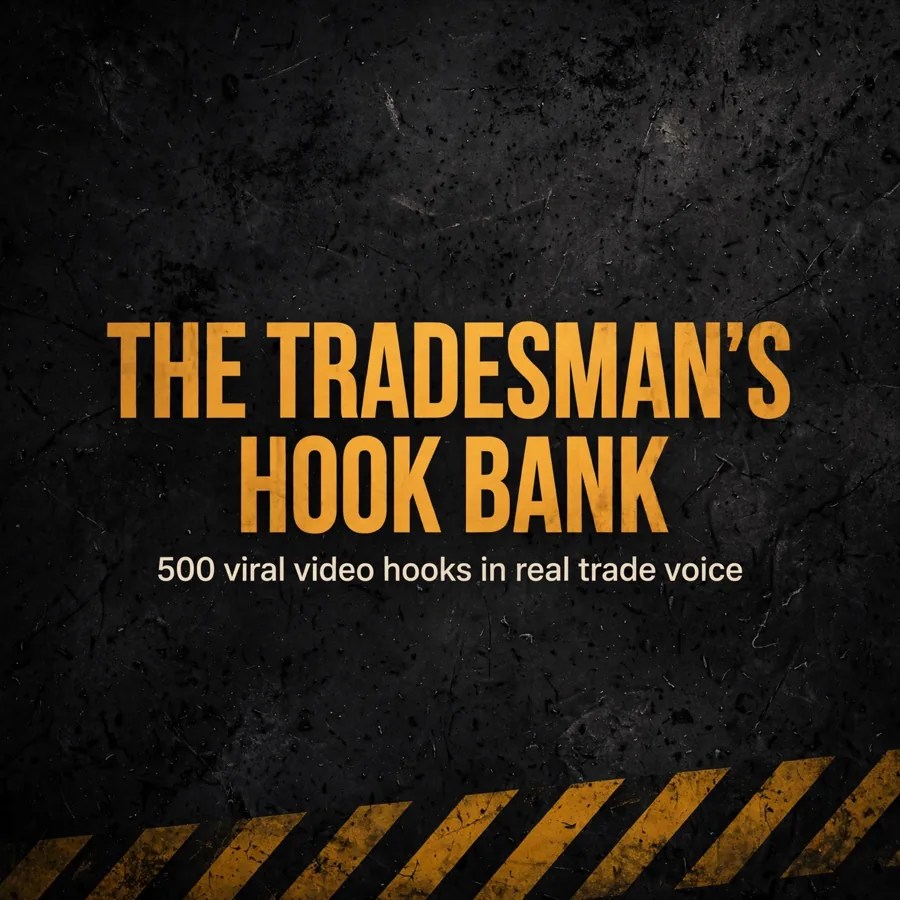 500 Viral Hooks — Tradesman's Hook Bank — cover art