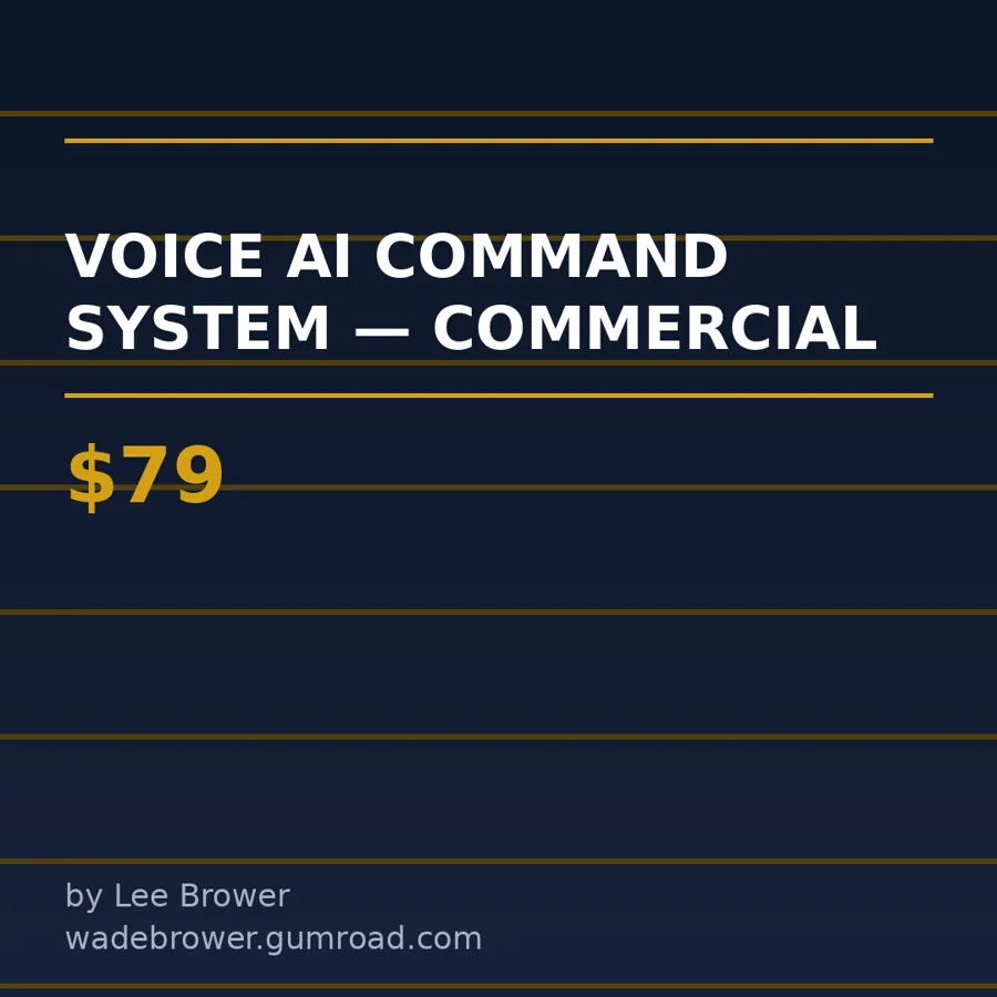Voice AI Commercial — cover art