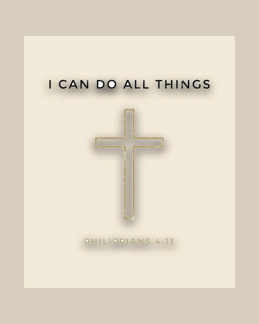 I Can Do All Things tee mockup