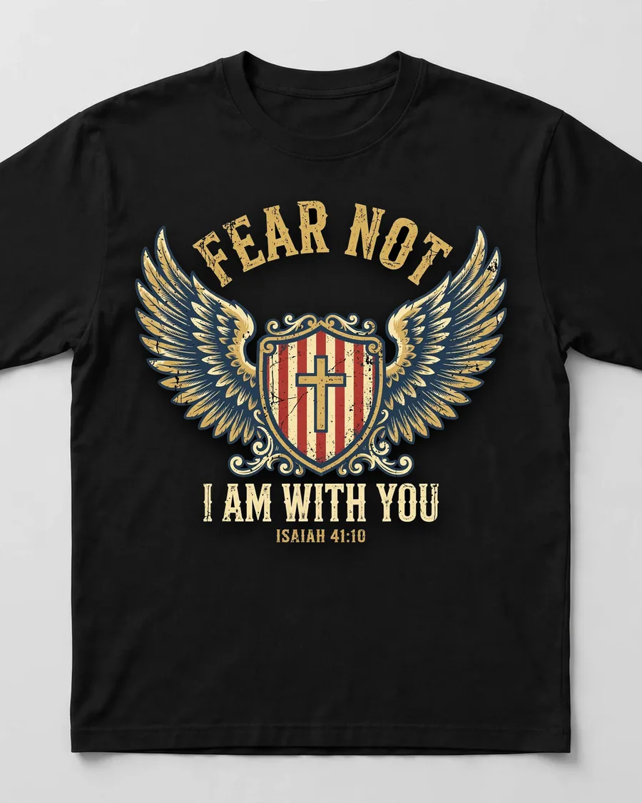 Fear Not tee mockup