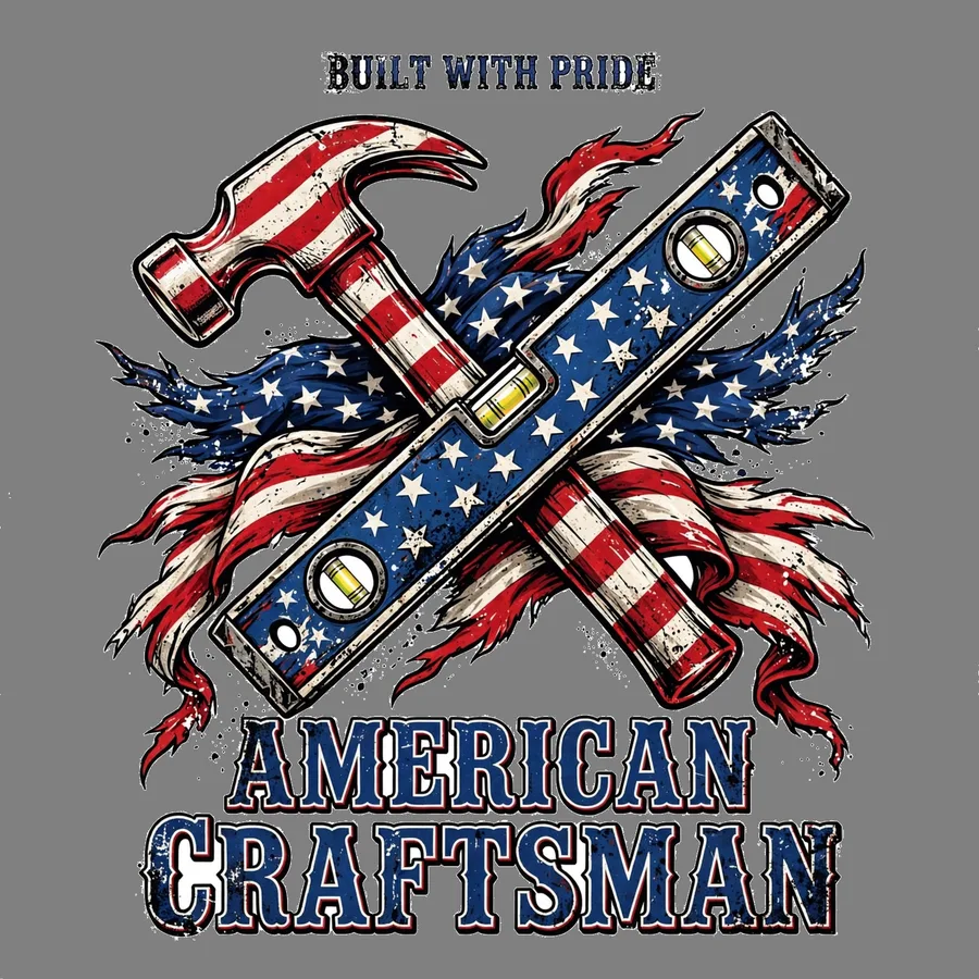 American Craftsman tee design